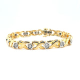 1980s Diamond Bracelet-Charlotte Sayers Antique Jewellery