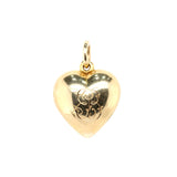 19th Century Diamond Heart Locket-Charlotte Sayers Antique Jewellery