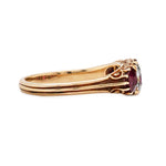 19th Century Ruby and Diamond Ring-Charlotte Sayers Antique Jewellery
