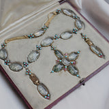 19th Century Rutilated Quartz Suite-Charlotte Sayers Antique Jewellery