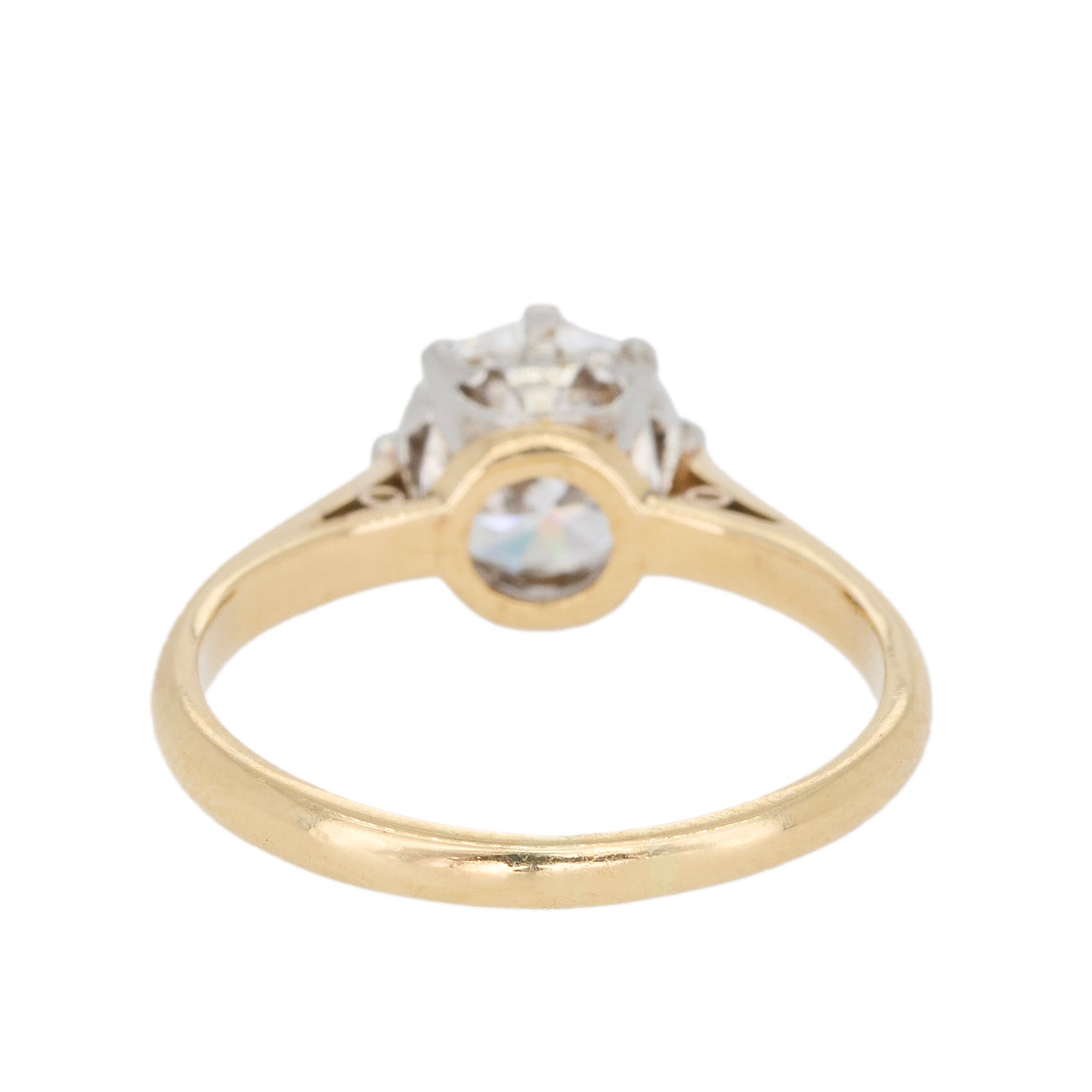 1.18ct Solitaire Diamond Ring-Charlotte Sayers Antique Jewellery