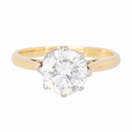 1.18ct Solitaire Diamond Ring-Charlotte Sayers Antique Jewellery