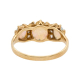 Opal Diamond Ring