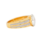 2.10 Carat Diamond Statement Solitaire Ring-Charlotte Sayers Antique Jewellery