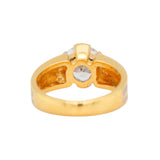 2.10 Carat Diamond Statement Solitaire Ring-Charlotte Sayers Antique Jewellery