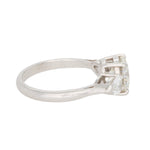 2.35 Carat Diamond Three Stone Ring-Charlotte Sayers Antique Jewellery