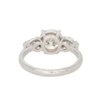 2.35 Carat Diamond Three Stone Ring-Charlotte Sayers Antique Jewellery