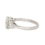 2.35 Carat Diamond Three Stone Ring-Charlotte Sayers Antique Jewellery