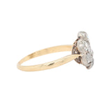 Victorian Diamond Cluster Ring