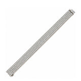 Pavé Set Diamond Bracelet-Charlotte Sayers Antique Jewellery