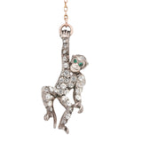 Art Deco Monkey Brooch