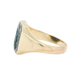 Victorian Bloodstone Intaglio Ring