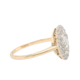 Old Cut Diamond Cluster Ring