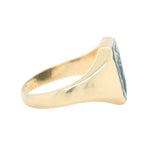 Victorian Bloodstone Intaglio Ring