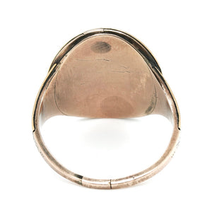 Georgian Enamel and Diamond Ring
