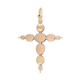 Georgian Diamond Cross Pendant