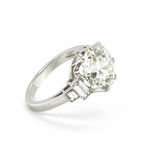 4.75ct Old European Cut Diamond Ring-Charlotte Sayers Antique Jewellery