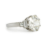 4.75ct Old European Cut Diamond Ring-Charlotte Sayers Antique Jewellery