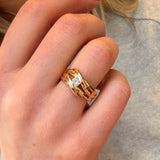 Vintage Diamond Gold Ring