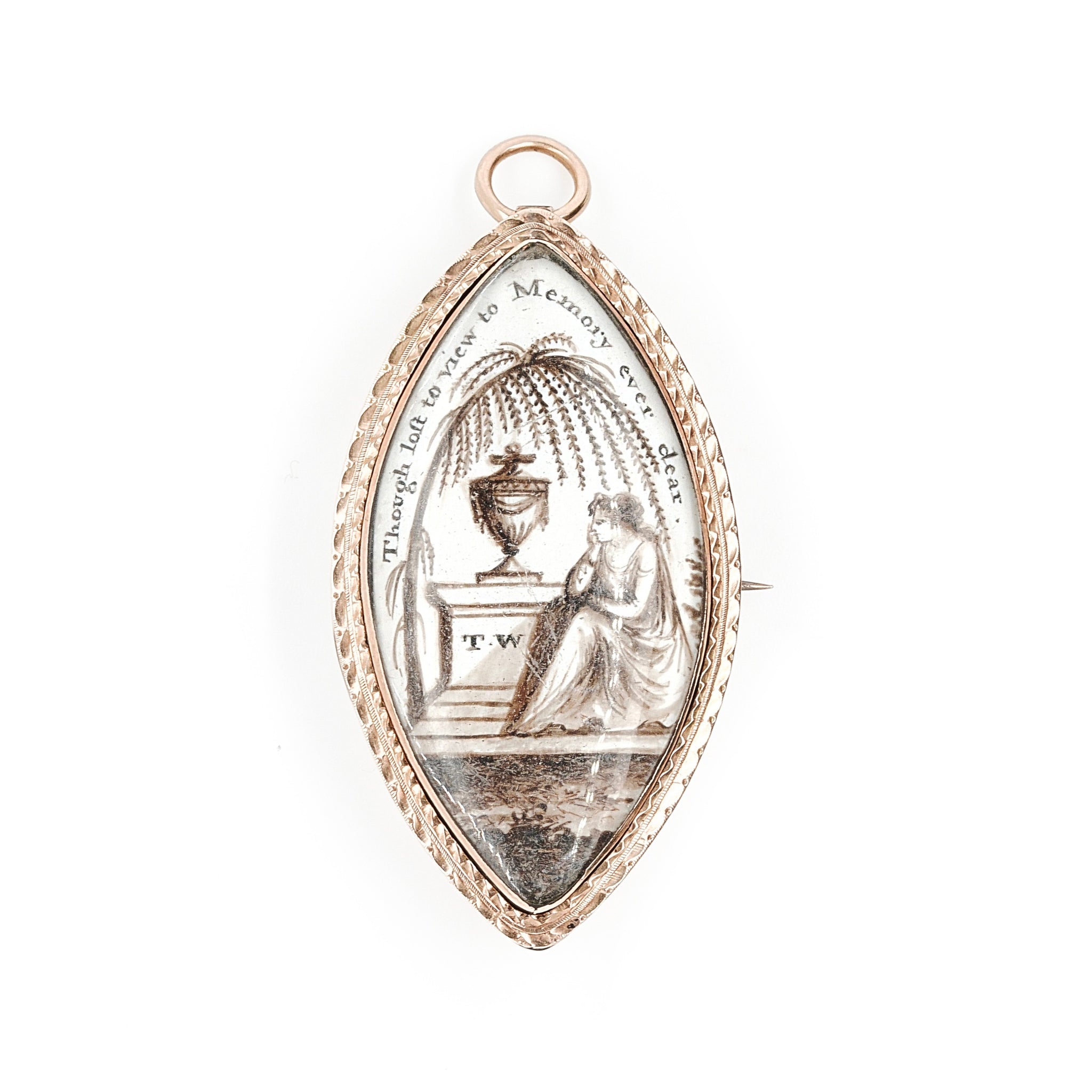 Georgian Miniature Pendant / Brooch