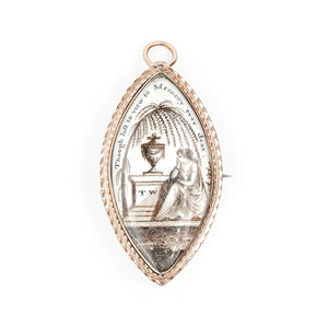 Georgian Miniature Pendant / Brooch
