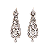 Georgian Paste Drop Earrings