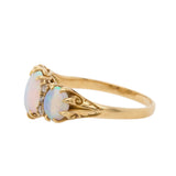 Opal Diamond Ring