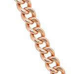 9ct Gold Albert Chain with T Bar and Bolt Rings-Charlotte Sayers Antique Jewellery