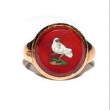 A Micro Mosaic Victorian Ring-Charlotte Sayers Antique Jewellery