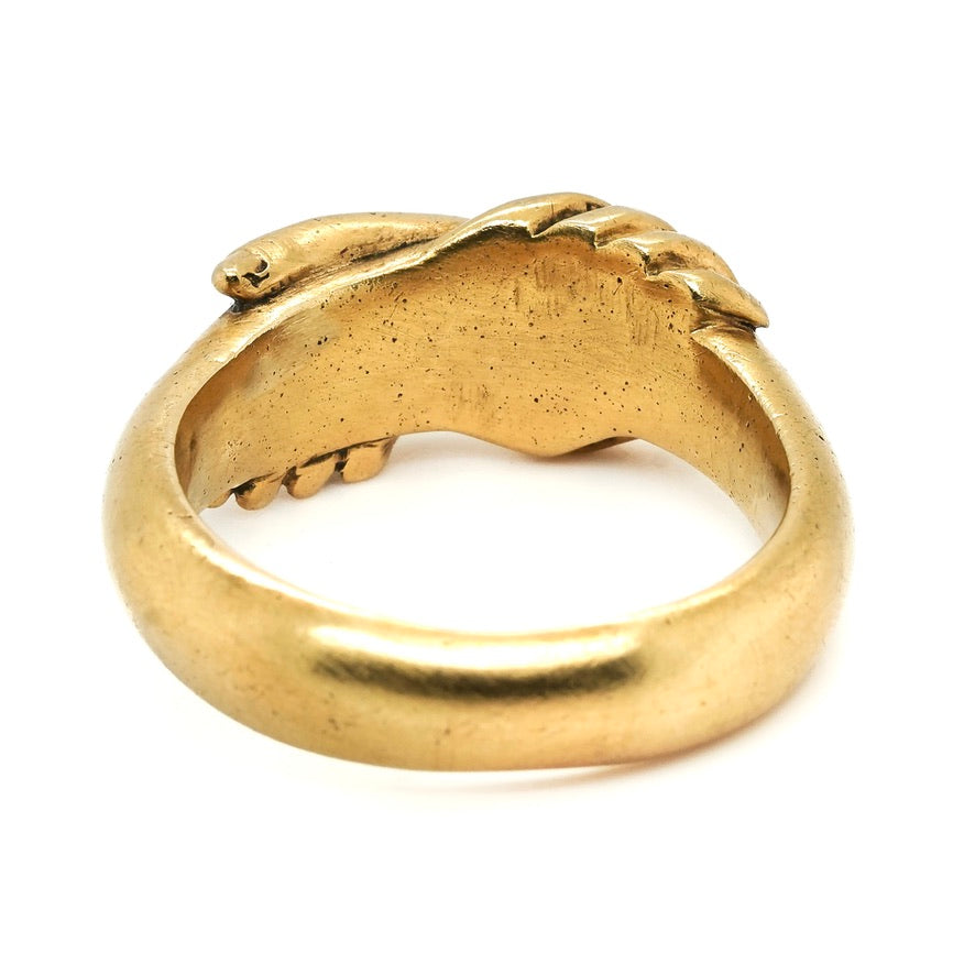 Gold Fede Ring