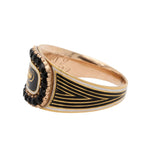 Abel Peyton Urn Mourning Ring-Charlotte Sayers Antique Jewellery