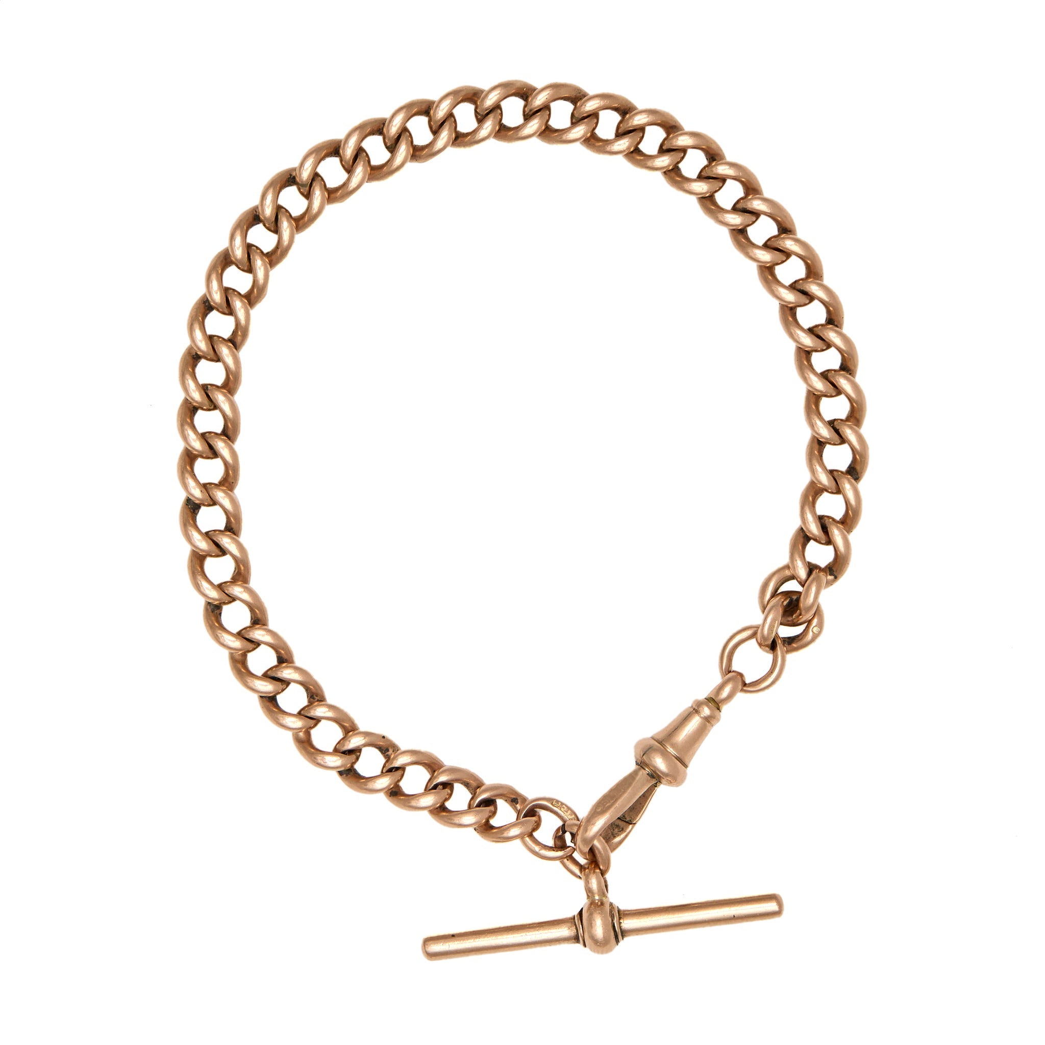 Albert Chain Bracelet-Charlotte Sayers Antique Jewellery