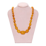 Amber Necklace-Charlotte Sayers Antique Jewellery
