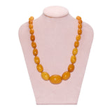 Amber Necklace-Charlotte Sayers Antique Jewellery