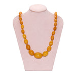 Amber Necklace-Charlotte Sayers Antique Jewellery