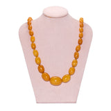 Amber Necklace-Charlotte Sayers Antique Jewellery