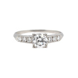 American Diamond Ring-Charlotte Sayers Antique Jewellery