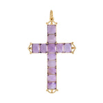 Amethyst Cross-Charlotte Sayers Antique Jewellery