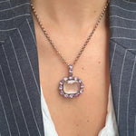 Amethyst Pendant-Charlotte Sayers Antique Jewellery