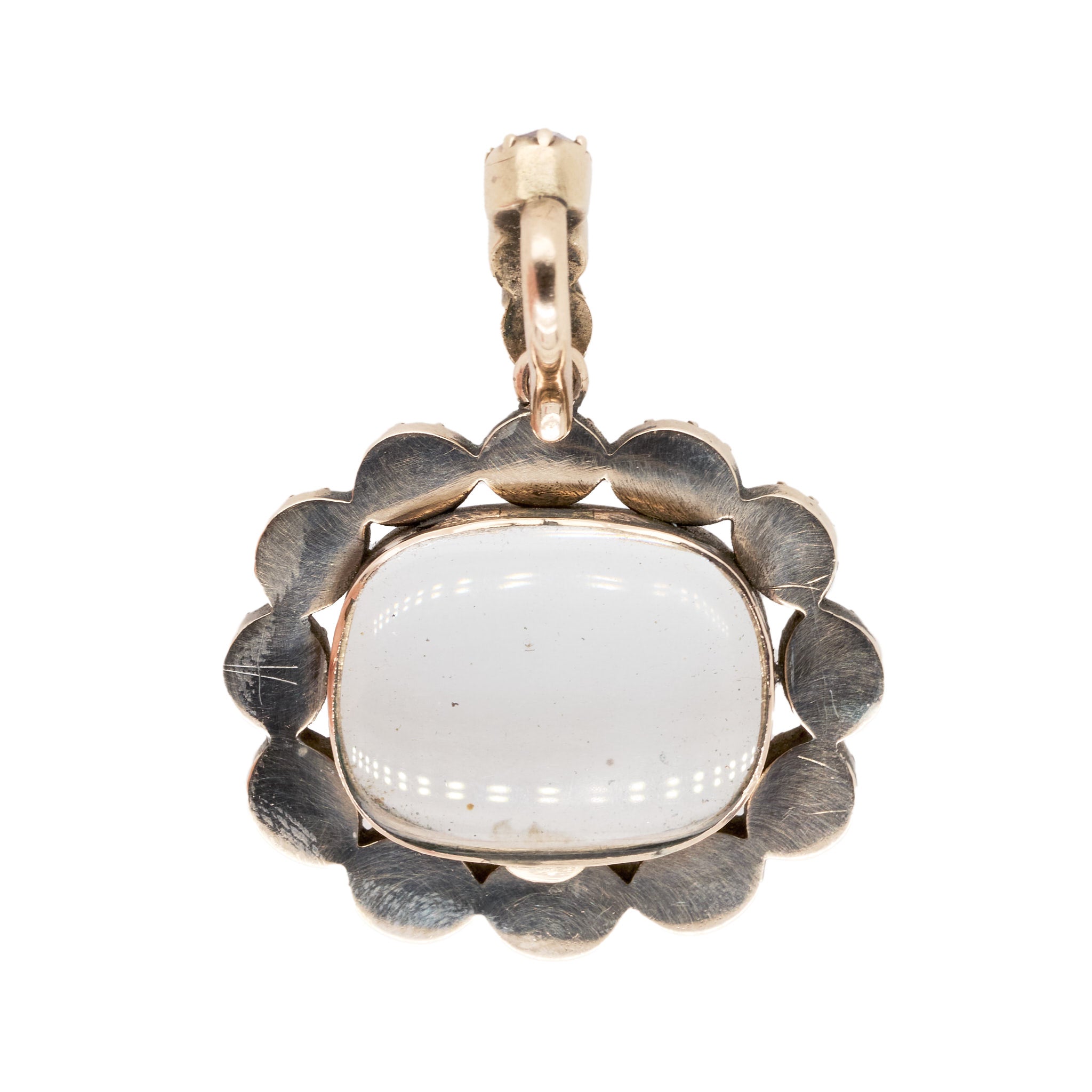 Amethyst Pendant-Charlotte Sayers Antique Jewellery