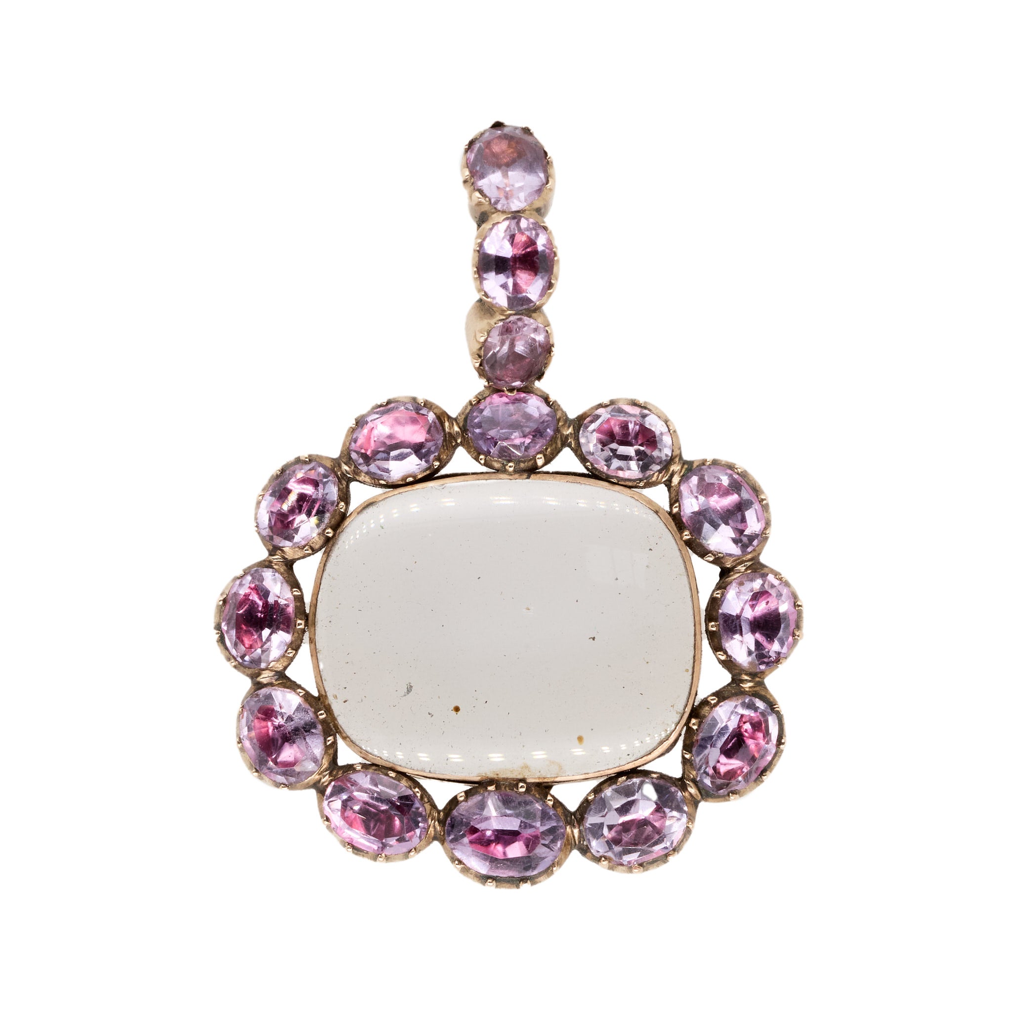 Amethyst Pendant-Charlotte Sayers Antique Jewellery