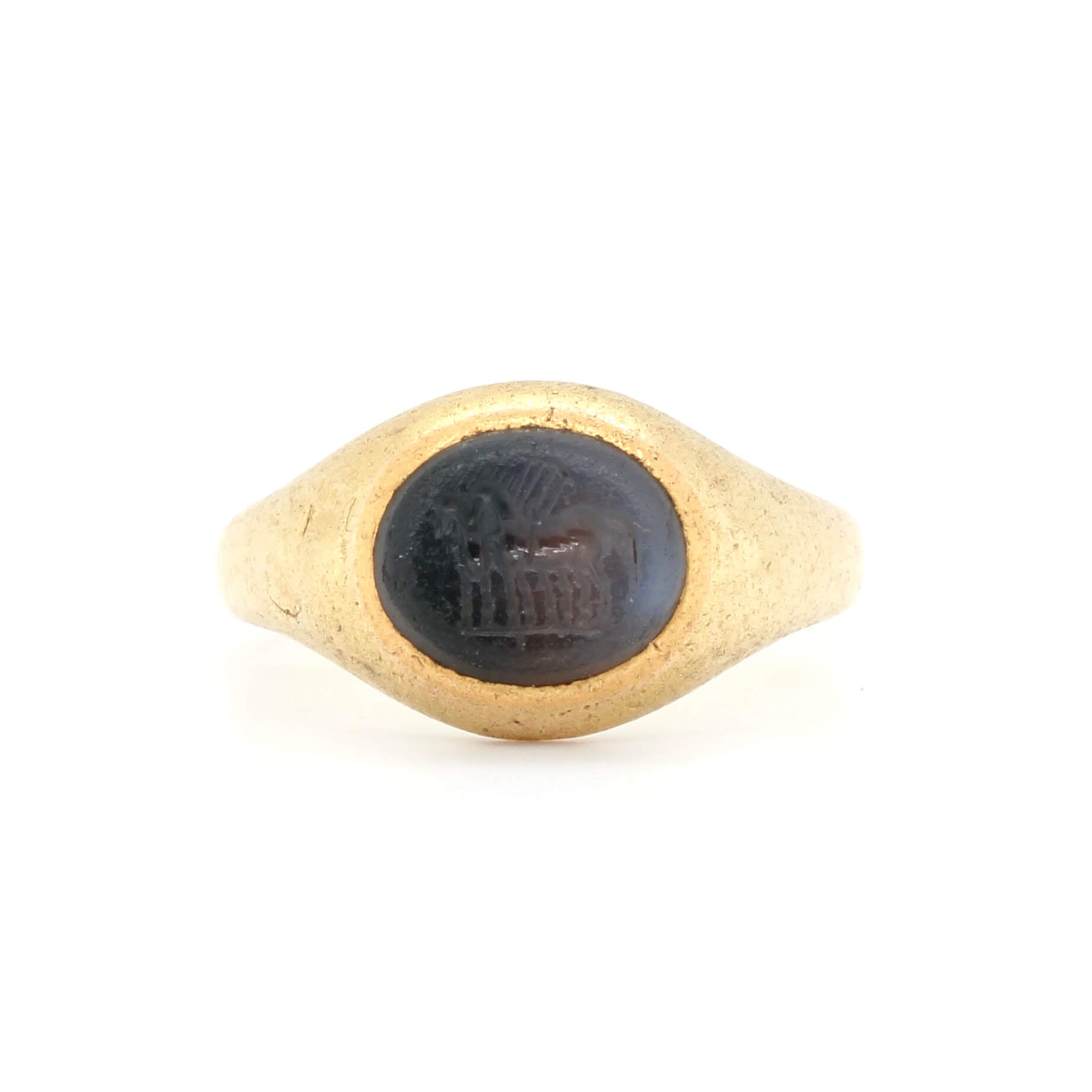 Ancient Roman Intaglio Ring-Charlotte Sayers Antique Jewellery