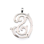 Antique 'CS' Initials Diamond Pendant-Charlotte Sayers Antique Jewellery