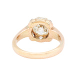 Antique Cushion Cut Diamond Ring-Charlotte Sayers Antique Jewellery