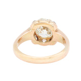 Antique Cushion Cut Diamond Ring-Charlotte Sayers Antique Jewellery