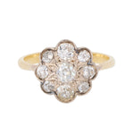 Antique Daisy Cluster-Charlotte Sayers Antique Jewellery