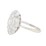 Antique Diamond Cluster Ring