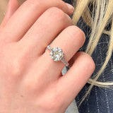 Antique Diamond Solitaire Ring