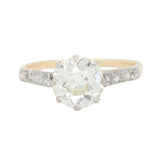Antique Diamond Solitaire Ring