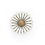 Anton Michelsen Flower Brooch-Charlotte Sayers Antique Jewellery